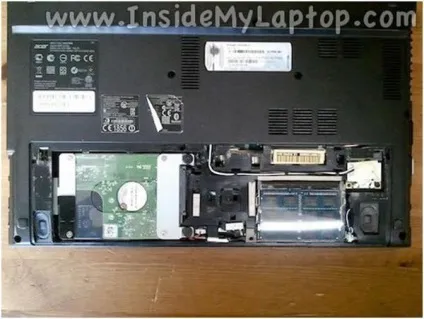 Розбирання і заміна вентилятора на ноутбуці acer aspire 4830t (заміна) Розбирання і заміна вентилятора на ноутбуці acer aspire 4830t