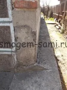 Ремонт несучої стіни саманного будинку, смогём самі