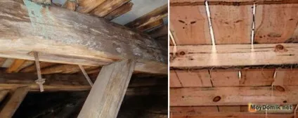 Ремонт дерев'яних балок перекриття своїми руками - відновлення, реставрація, реконструкція (реконструкція перекриттів) Ремонт дерев'яних балок перекриття своїми руками - відновлення, реставрація, реконструкція