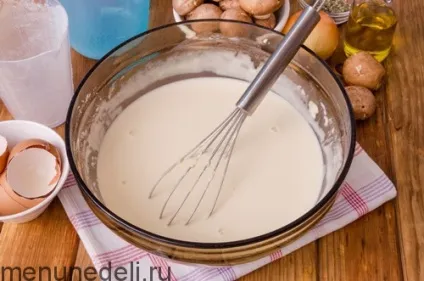 Рецепт Бендерики з куркою і грибами (рецепти млинців) Рецепт Бендерики з куркою і грибами