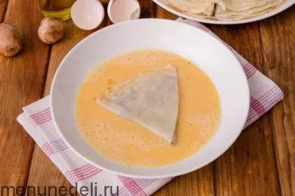 Рецепт Бендерики з куркою і грибами (Бендерики куркою грибами) Рецепт Бендерики з куркою і грибами