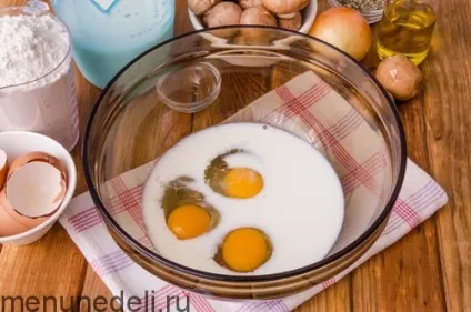 Рецепт Бендерики з куркою і грибами (бендерики) Рецепт Бендерики з куркою і грибами