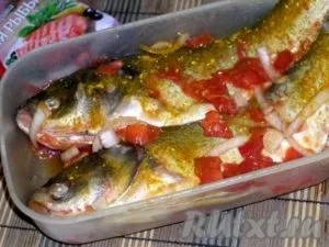 Риба з рисом в духовці - готуємо покроково з фото (риба рисом духовці) Риба з рисом в духовці - готуємо покроково з фото