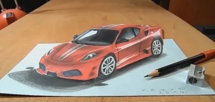 Малюємо 3d-машину