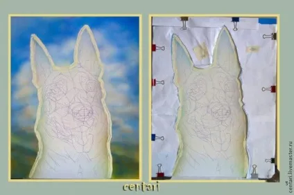 Малюємо веселу собаку акрилом - ярмарок майстрів - ручна робота, handmade (живопис) Малюємо веселу собаку акрилом - ярмарок майстрів - ручна робота, handmade