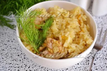 Рецепт плову з куркою в мультиварці (рецепт) Рецепт плову з куркою в мультиварці