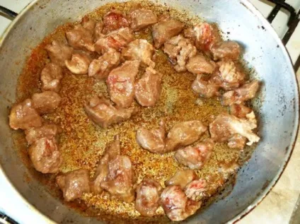 Рецепт дуже смачної тушкованої капусти з м'ясом (рецепт) Рецепт дуже смачної тушкованої капусти з м'ясом