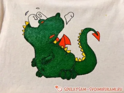 Розпис футболки, майстер-клас своїми руками (футболки) Розпис футболки, майстер-клас своїми руками