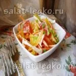 Салат з кунжутом, куркою і грибами (куркою) Салат з кунжутом, куркою і грибами