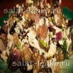 Салат з кунжутом, куркою і грибами (кунжут) Салат з кунжутом, куркою і грибами