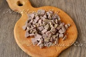 Салат з серця з солоним огірком, яйцем і горошком, рецепт (огірок) Салат з серця з солоним огірком, яйцем і горошком, рецепт