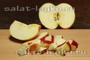 Салат «Вальдорф» з куркою рецепт (салат) Салат «Вальдорф» з куркою рецепт