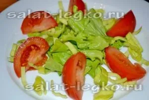 Салат з кунжутом, куркою і грибами (рецепт) Салат з кунжутом, куркою і грибами