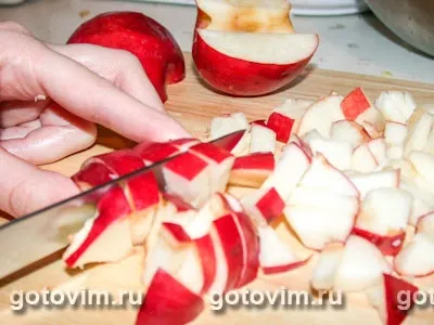 Салат Уолдорф з куркою (Курячі грудки натерти сіллю) Салат Уолдорф з куркою