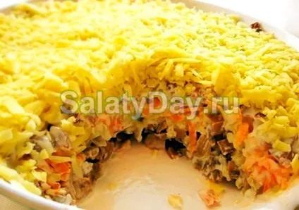 Салат зі смаженими грибами - відмінно поєднується з усіма продуктами рецепт з фото і відео (відмінно) Салат зі смаженими грибами - відмінно поєднується з усіма продуктами рецепт з фото і відео