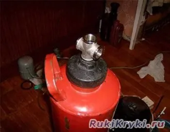 Саморобний компресор з вогнегасника