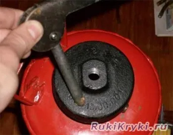 Саморобний компресор з вогнегасника