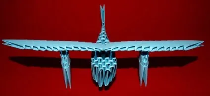 літак орігамі