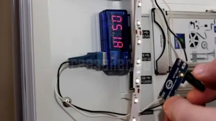 Саморобна фонове підсвічування телевізора від usb - саморобки для радіоаматорів (роз'єму) Саморобна фонове підсвічування телевізора від usb - саморобки для радіоаматорів