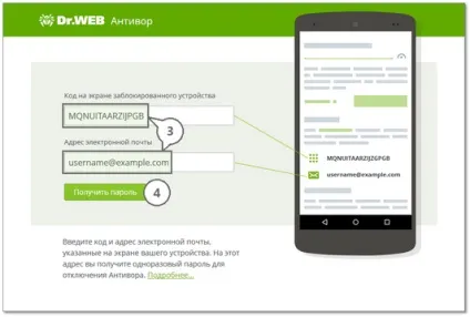 Скидання пароля від АНТИВОР на сайті (антизлодій dr.web) Скидання пароля від АНТИВОР на сайті