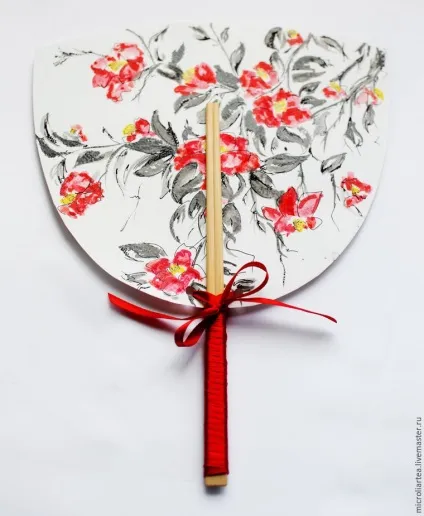 Зробити віяло за 15 хвилин легко! Ярмарок майстрів - ручна робота, handmade (китайський живопис) Зробити віяло за 15 хвилин легко! Ярмарок майстрів - ручна робота, handmade
