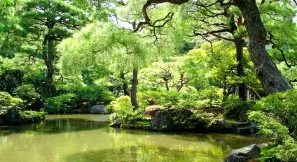Срібний павільйон, гінкаку-дзі, дзісё-дзі, Хігасіяма-ден (гінкаку-дзі) Срібний павільйон, гінкаку-дзі, дзісё-дзі, Хігасіяма-ден