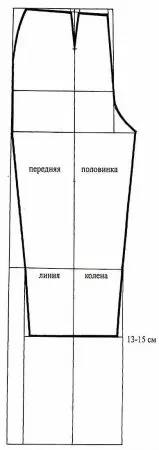 Шиття брючки «капрі»