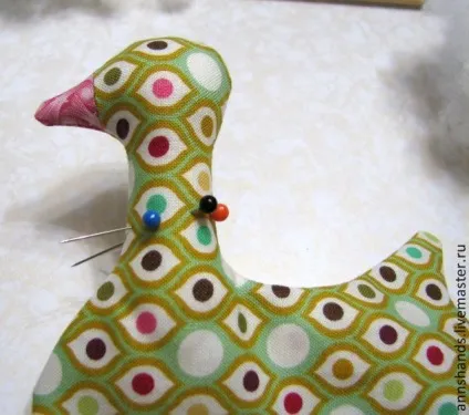 Шиємо качечку в стилі тильда - ярмарок майстрів - ручна робота, handmade (доходимо палички акуратно) Шиємо качечку в стилі тильда - ярмарок майстрів - ручна робота, handmade