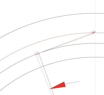 Шестерня - методика побудови для будь-якої cad системи (проти годинникової стрілки) Шестерня - методика побудови для будь-якої cad системи