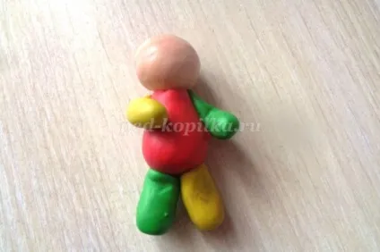 Ліплення «скоморох» з пластиліну для дітей 5-6-7 років (пластиліну) Ліплення «скоморох» з пластиліну для дітей 5-6-7 років