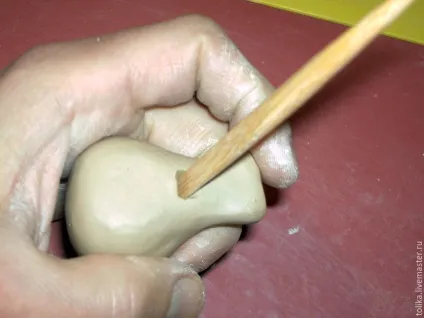 Ліпимо глиняну свисток «півник» - ярмарок майстрів - ручна робота, handmade (лінії розсічення повітря) Ліпимо глиняну свисток «півник» - ярмарок майстрів - ручна робота, handmade