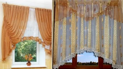 Штори на арку на кухню фото арочних вікон, форма штор своїми руками, тюлі та фіранки на двері, (фото) Штори на арку на кухню фото арочних вікон, форма штор своїми руками, тюлі та фіранки на двері,