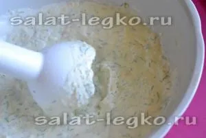 Ситний салат з картоплі без м'яса (картопля) Ситний салат з картоплі без м'яса