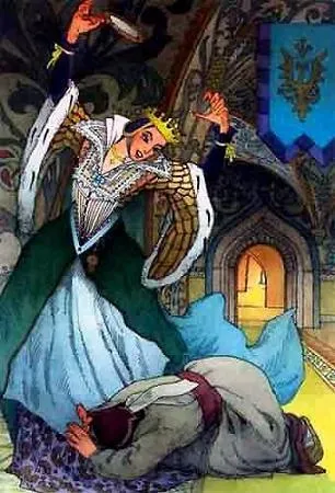 Казка про мертву царівну і сім богатирів - олександр сергеевич пушкин (казка) Казка про мертву царівну і сім богатирів - олександр сергеевич пушкин