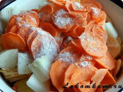 Скумбрія з картоплею в рукаві (картопля) Скумбрія з картоплею в рукаві