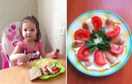 Сосиски для дітей