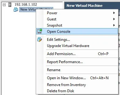 Створення віртуальної машини на vmware esxi за допомогою vsphere client
