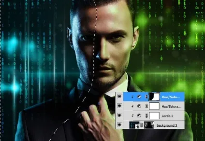 Створюємо ефект матриці на фотографії в фотошоп (допомогою м'якої чорної) Створюємо ефект матриці на фотографії в фотошоп