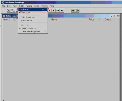 Створення таблиці бази даних утилітою database desktop, bestprog (бази) Створення таблиці бази даних утилітою database desktop, bestprog