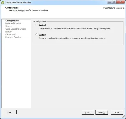 Створення віртуальної машини на vmware esxi за допомогою vsphere client