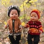 Зшити кофточку для ляльки із трикотажу, одяг для ляльки (зшити кофточку для ляльки) Зшити кофточку для ляльки з трикотажу, одяг для ляльки