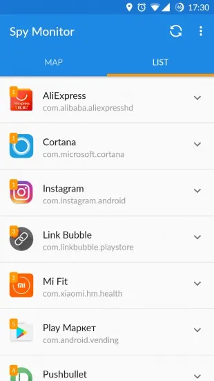 Spy monitor для android покаже на карті, куди смартфон відправляє дані (monitor) Spy monitor для android покаже на карті, куди смартфон відправляє дані