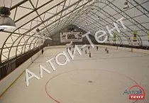 Будівництво критих хокейних кортів, льодових стадіонів, ковзанок, арен каркасно-тентових методом, (будівництво) Будівництво критих хокейних кортів, льодових стадіонів, ковзанок, арен каркасно-тентових методом,
