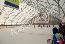 Будівництво критих хокейних кортів, льодових стадіонів, ковзанок, арен каркасно-тентових методом, (будівництво) Будівництво критих хокейних кортів, льодових стадіонів, ковзанок, арен каркасно-тентових методом,