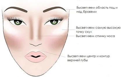 Структурування особи що використовувати і як наносити макіяж (наносити) Структурування особи що використовувати і як наносити макіяж