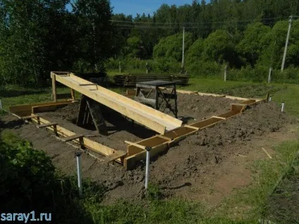 Будівництво сараю 6x4 з піноблоків своїми руками (сараю) Будівництво сараю 6x4 з піноблоків своїми руками