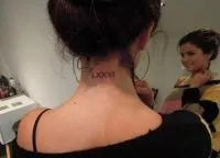 Татуювання селену гомес