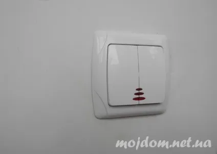 Схема підключення Двоклавішний вимикача