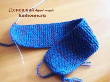 Тапочки на підошві в'язані спицями - домашній hand-made (домашній) Тапочки на підошві в'язані спицями - домашній hand-made