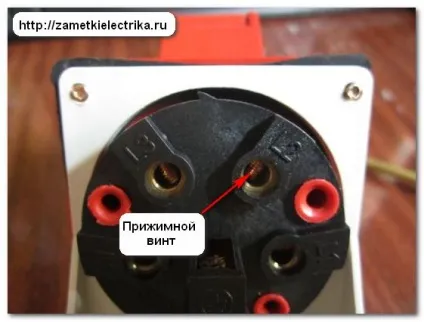 Схема підключення трифазного розетки ссі-125, замітки електрика